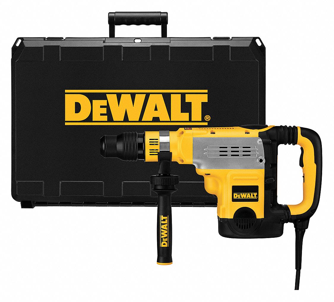 DEWALT SDS Max Rotary Hammer Kit, 13.5 Amps, 1260 to 2520 Blows per
