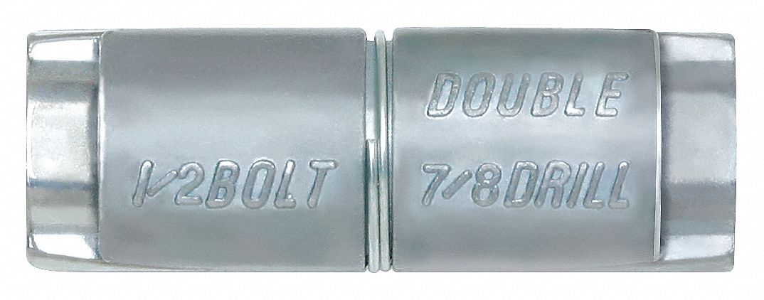 EXPANSION ANCHOR,3/8 IN DIA,PK50