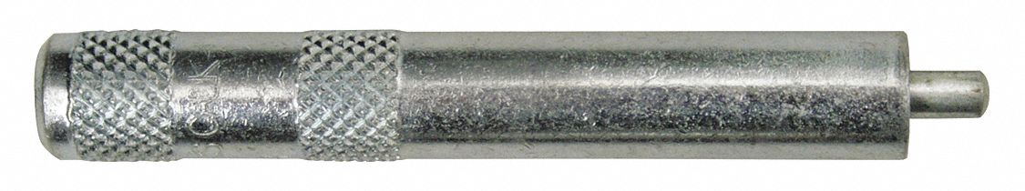 Caulk-In Anchor Setting Tool: 1 1/2 in Overall Lg, Steel, Plain, Steel, Plain