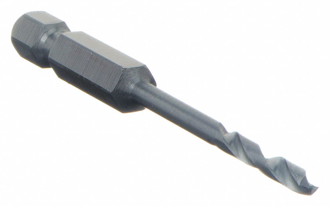 Twist Drill Bit, Black Oxide - Grainger