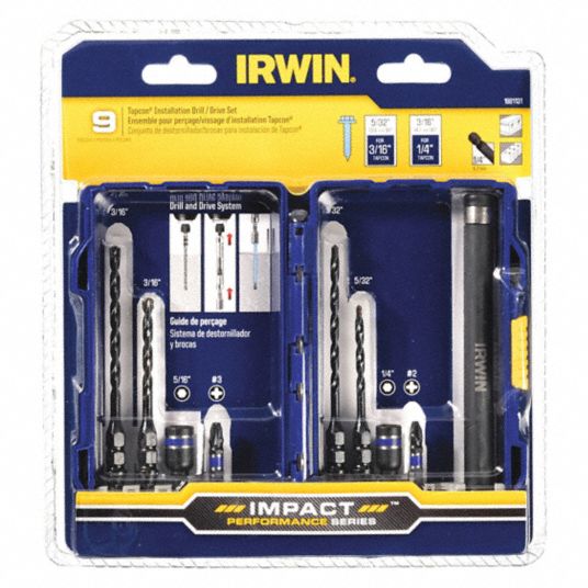 Masonry Drilling Tapcon Set Grainger