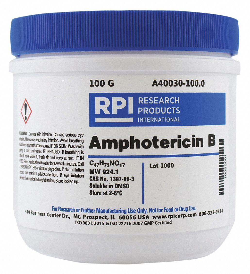 Rpi Amphotericin B 100 G Container Size Powder 30tx17a40030 1000