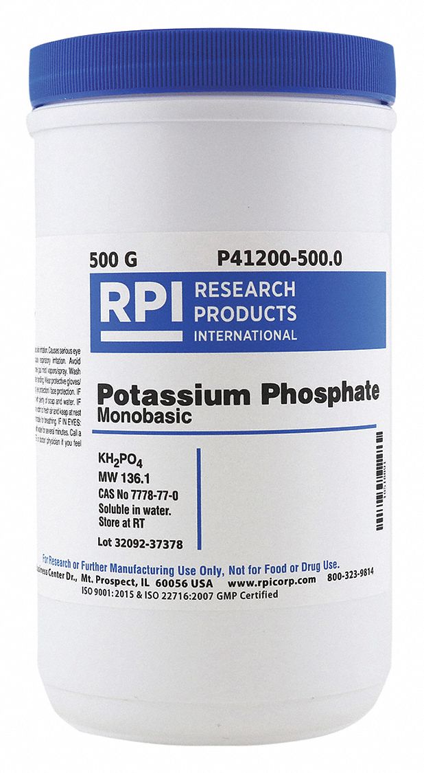 Rpi Potassium Phosphate Monobasic: P41200, 7778-77-0, 136.1, Kh2po4 