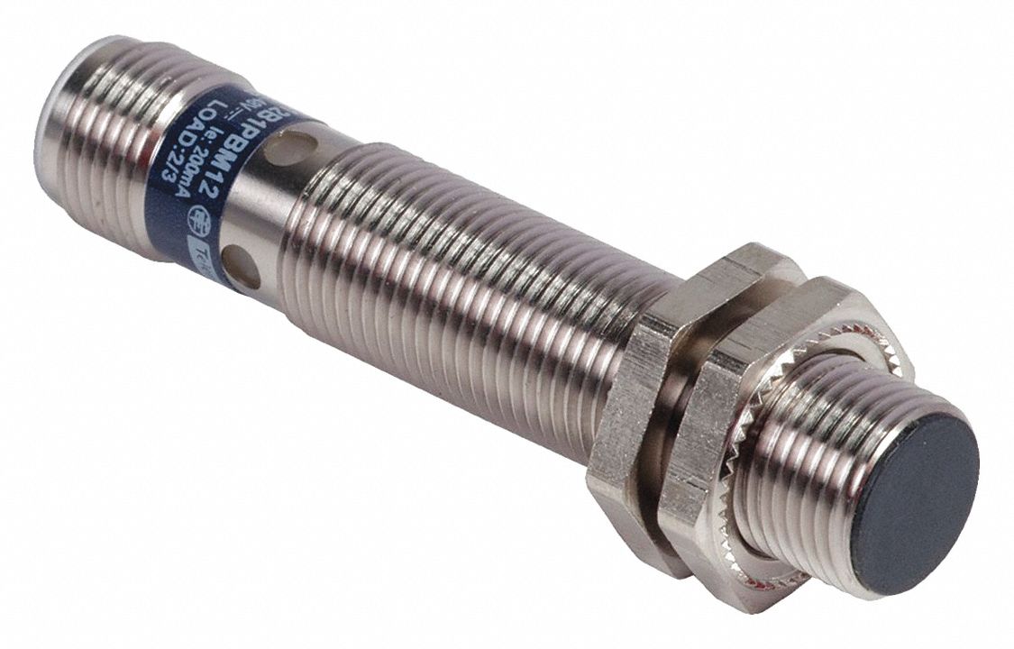 12 to 48V DC, 2,500 Hz Proximity Sensor Op Freq, Cylindrical Proximity