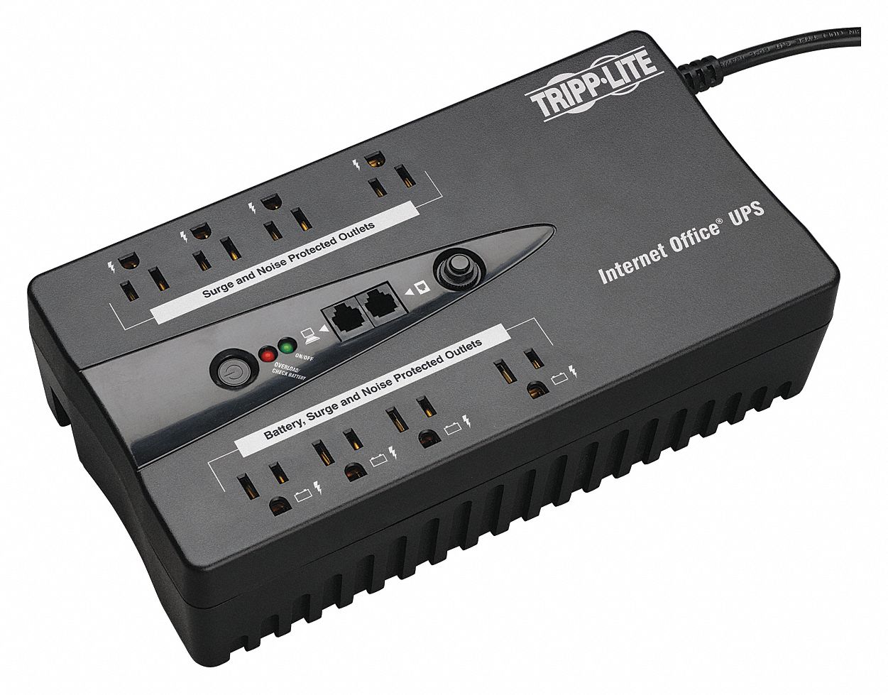 TRIPP LITE UPS System, 550.0 VA, 300.0 W, Number of Outlets 8, 11.5