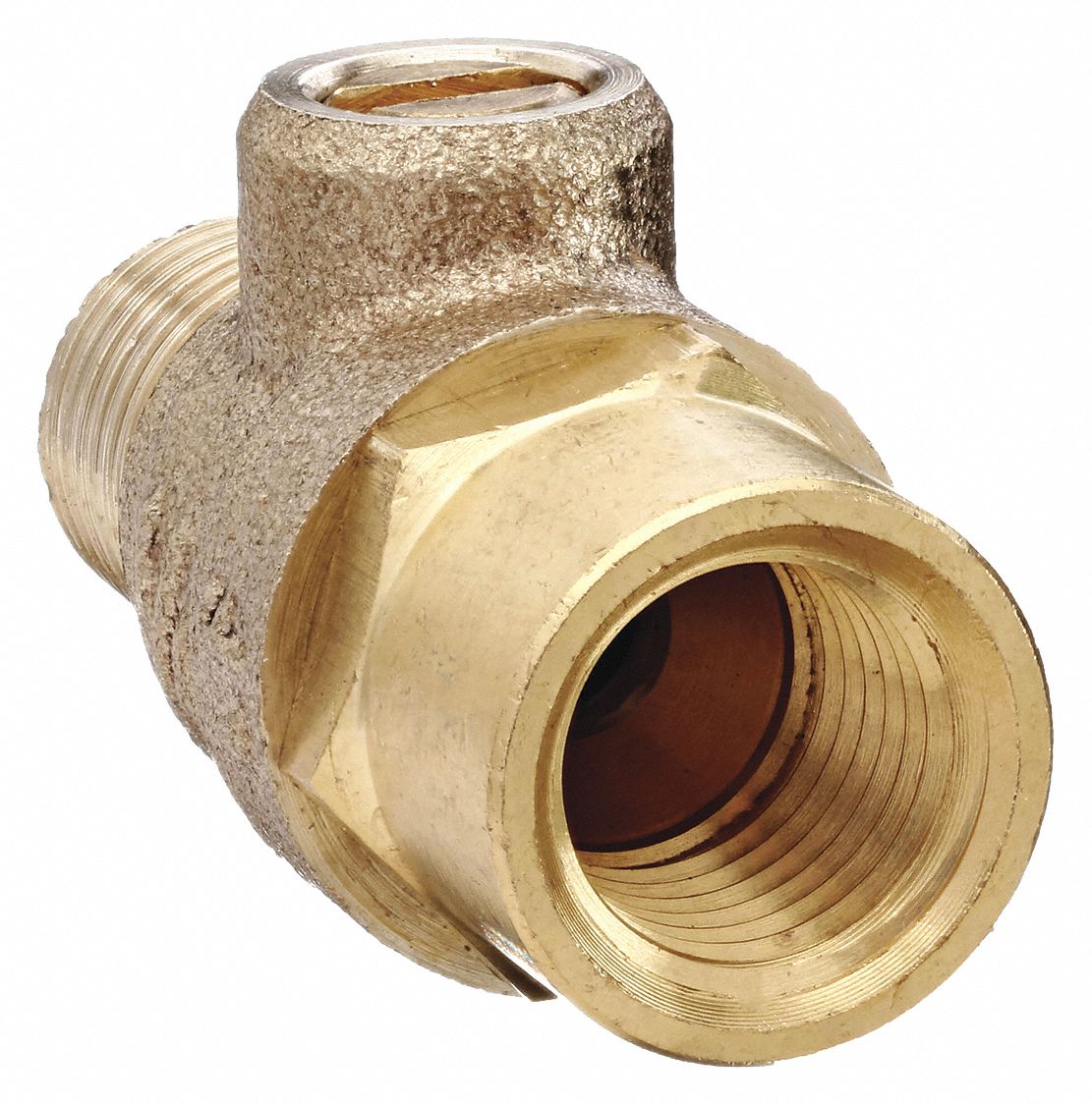 Test Cock: Test Cock, 1/4 in Connection Size - Side 1, Male, NPT, Repair Part, Female, NSF