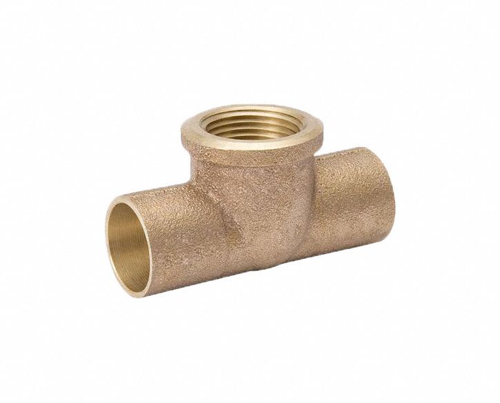 Reducing Tee Copper 1 Tube CxCxFPT