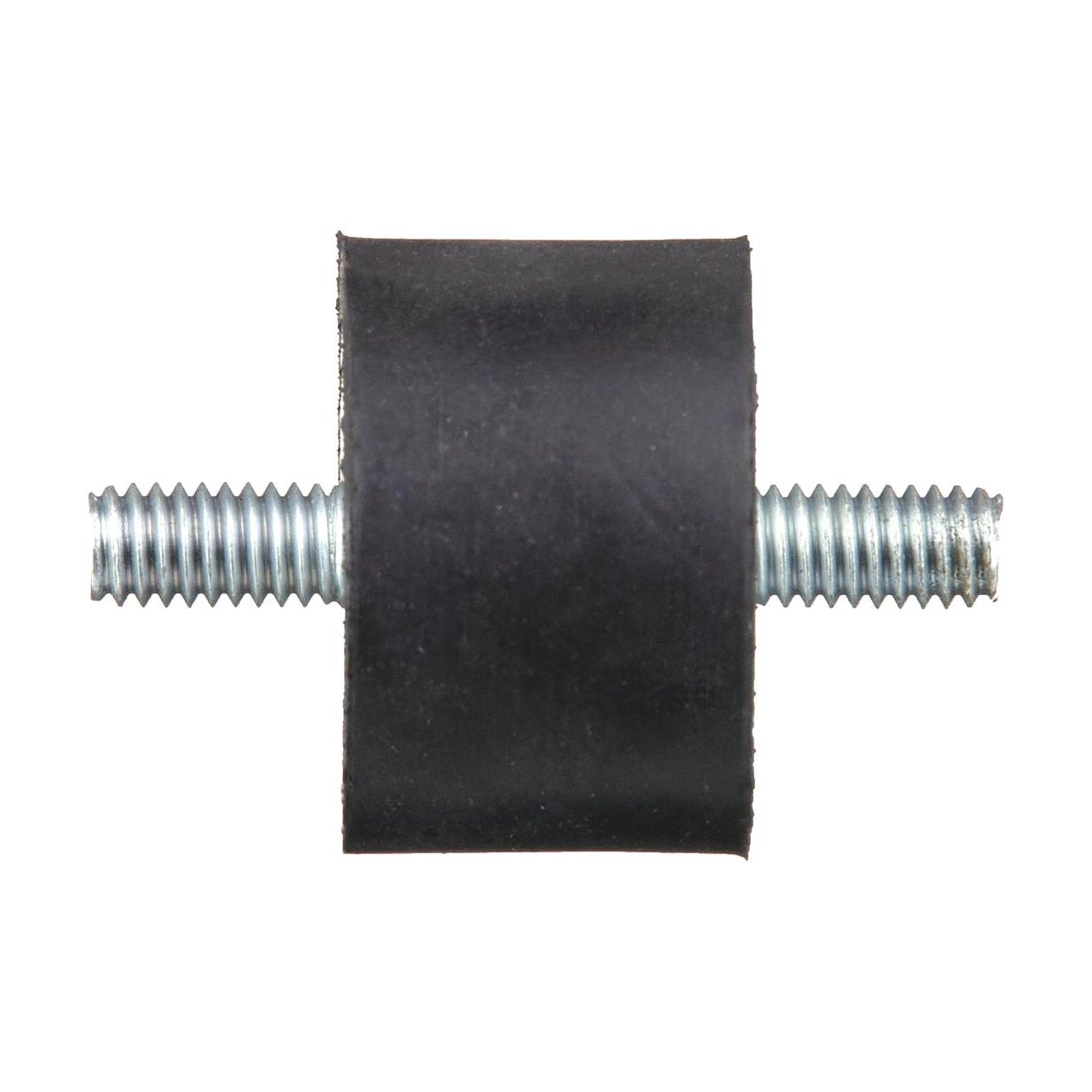 Vibration-Isolating Mount: Cylindrical, Natural Rubber, 5/16"-18 Thread Size