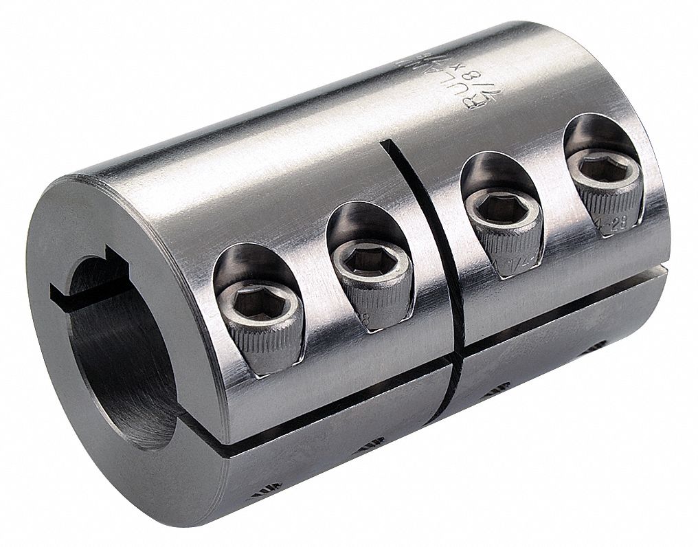 RULAND MANUFACTURING, 1 7/16 in Bore Dia 1, 1 7/16 in Bore Dia 2, Rigid