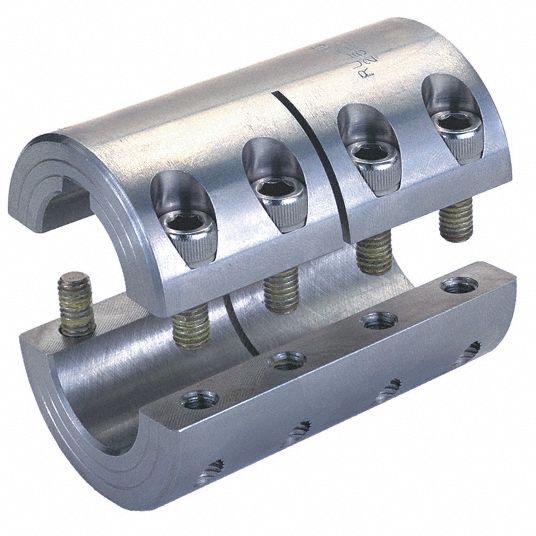 RULAND MANUFACTURING, 1 3/16 in Bore Dia 1, 1 3/16 in Bore Dia 2, Rigid ...