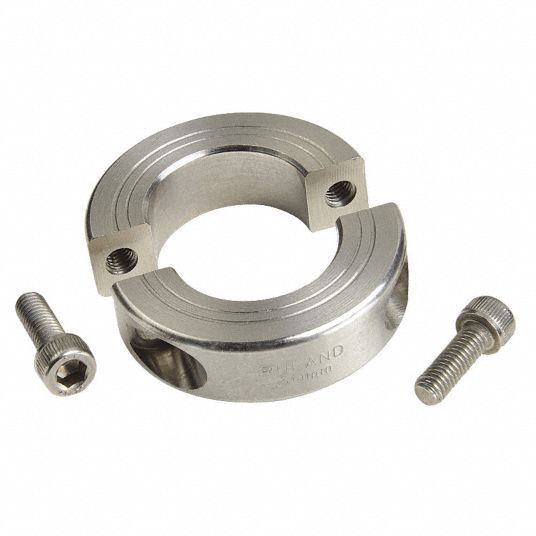 RULAND MANUFACTURING 303 Stainless Steel Shaft Collar, Clamp Collar Style, Standard Dimension