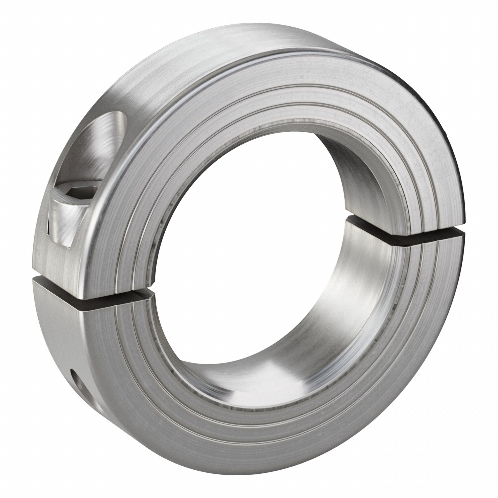 RULAND MANUFACTURING, 2-Piece, Metric with Inch Bore, Shaft Collar ...