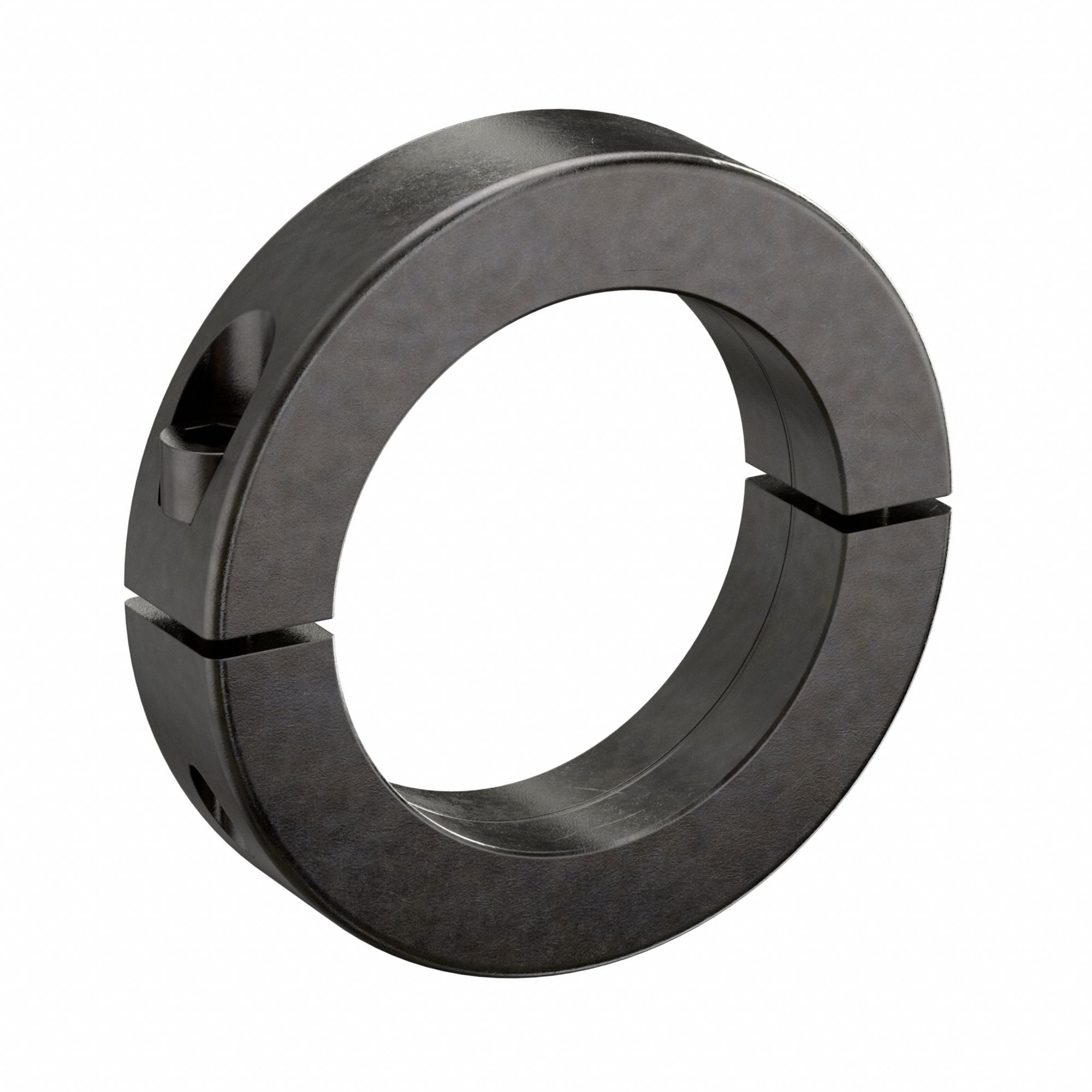 Shaft Collar: 2-Piece, Metric, Round, Clamp On, 95 mm Bore Dia, 32 mm Collar Wd
