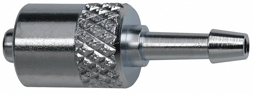LUER LOCK BARB ADAPTER, PLATED BRASS, NPT