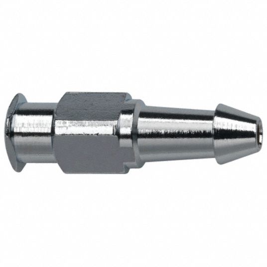 Brass, Brass, Luer Lock Barb Adapter 30WJ91G507 Grainger