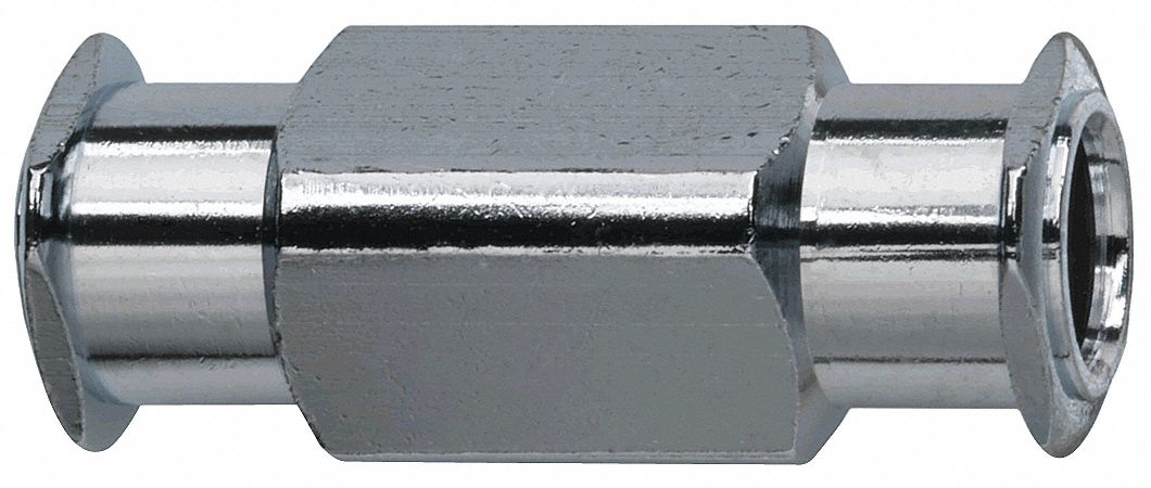 ADAPTATEUR LUER LOCK,LAITON PLAQ,ARGENT