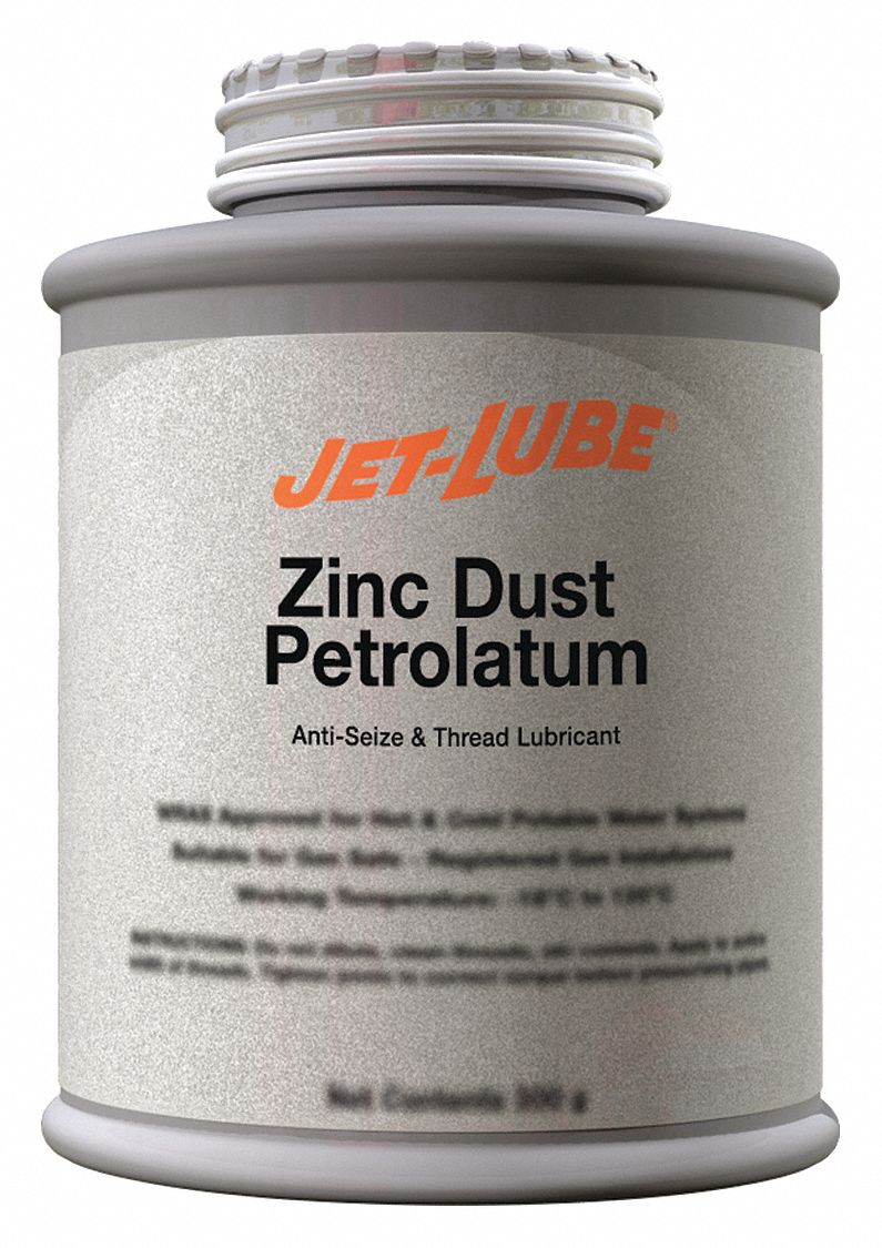 JETLUBE General Purpose AntiSeize 1 lb Container Size, Can, Zinc, No