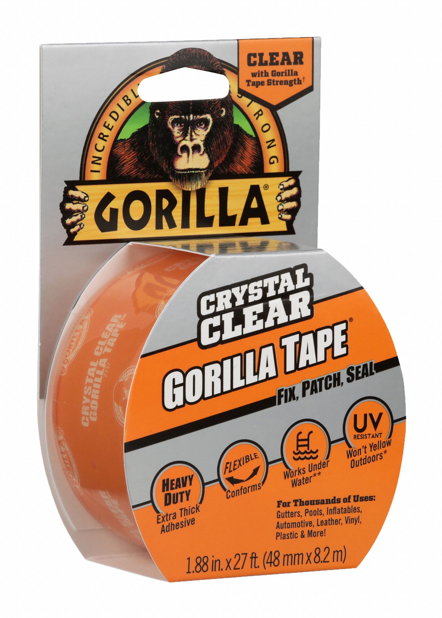 Gorilla Tape Crystal Clear