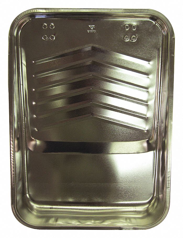 PAINT TRAY, 1 L, 16 1/2 X 11 1/2 X 2 1/4 IN, METAL