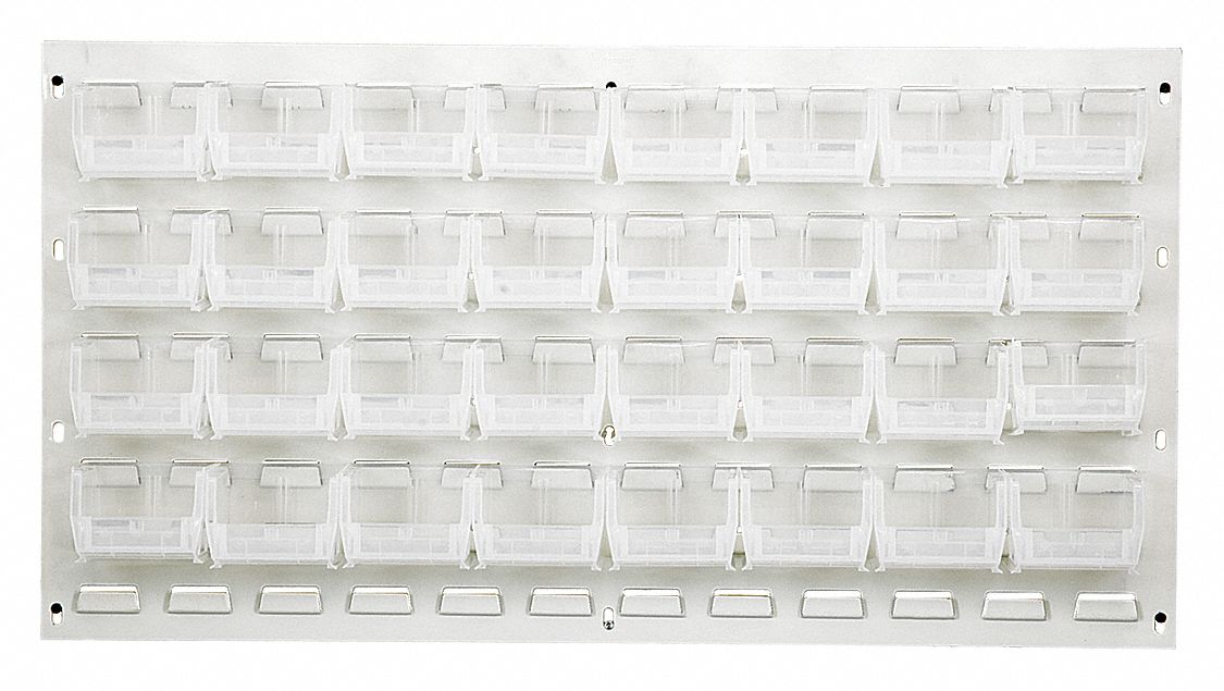 QUANTUM STORAGE SYSTEMS, 20 in x 36 in x 1/4 in, 1 Sides, Louvered