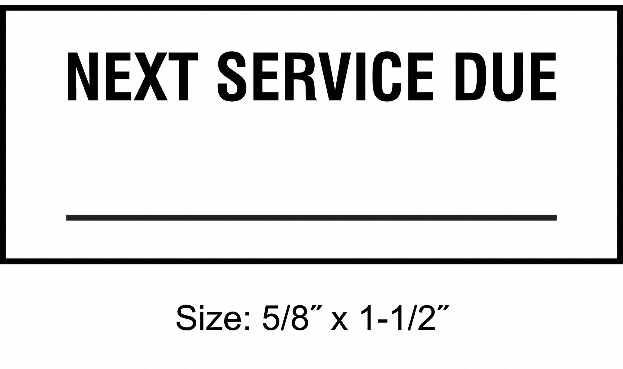Maint, 1 1/2 in Wd, Inspection Label - 30XD45|TC-10703 - Grainger