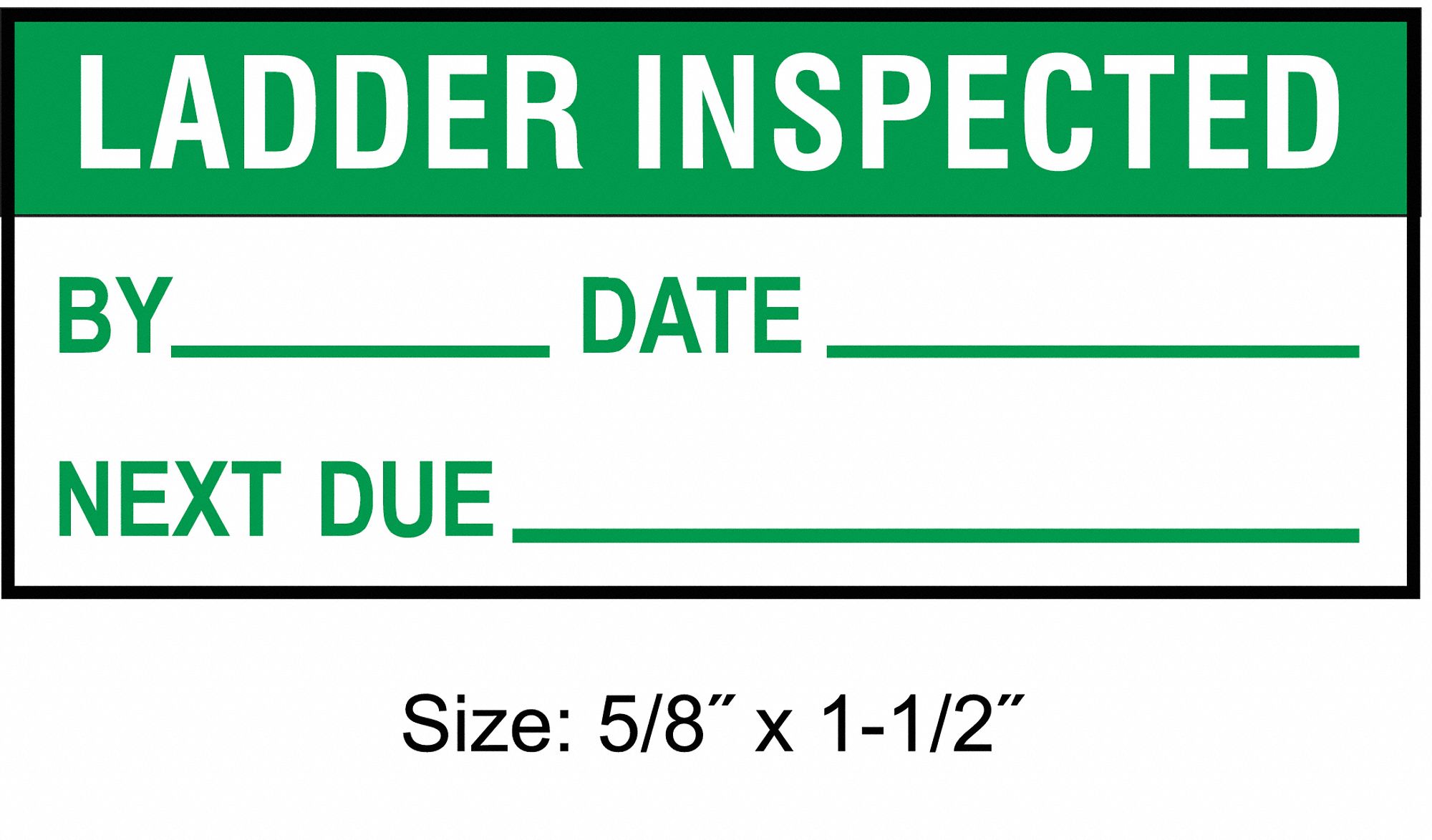 INSPECTION LABEL,ENG,MAINTENANCE,PK350