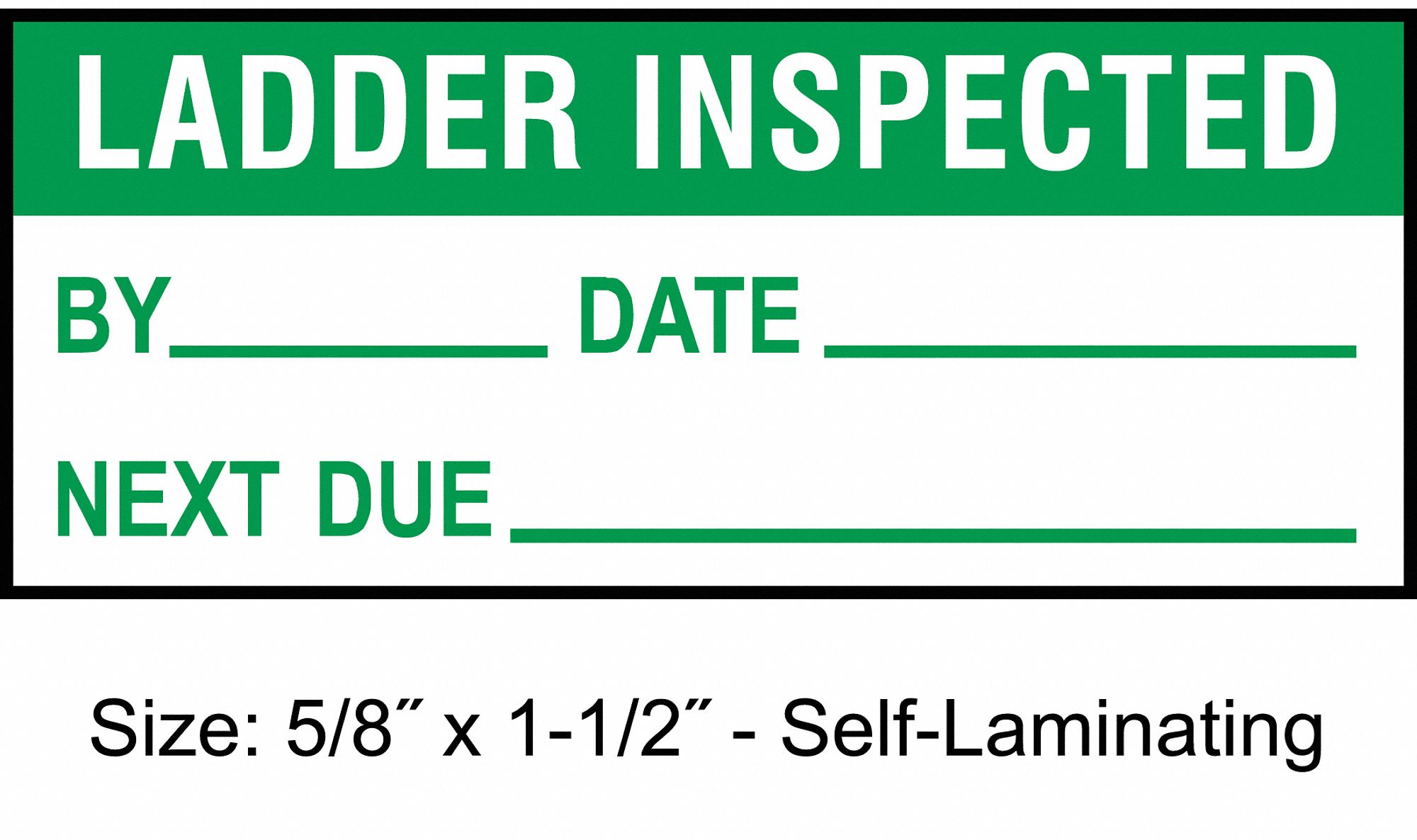 INSPECTION LABEL,ENG,MAINTENANCE,PK350