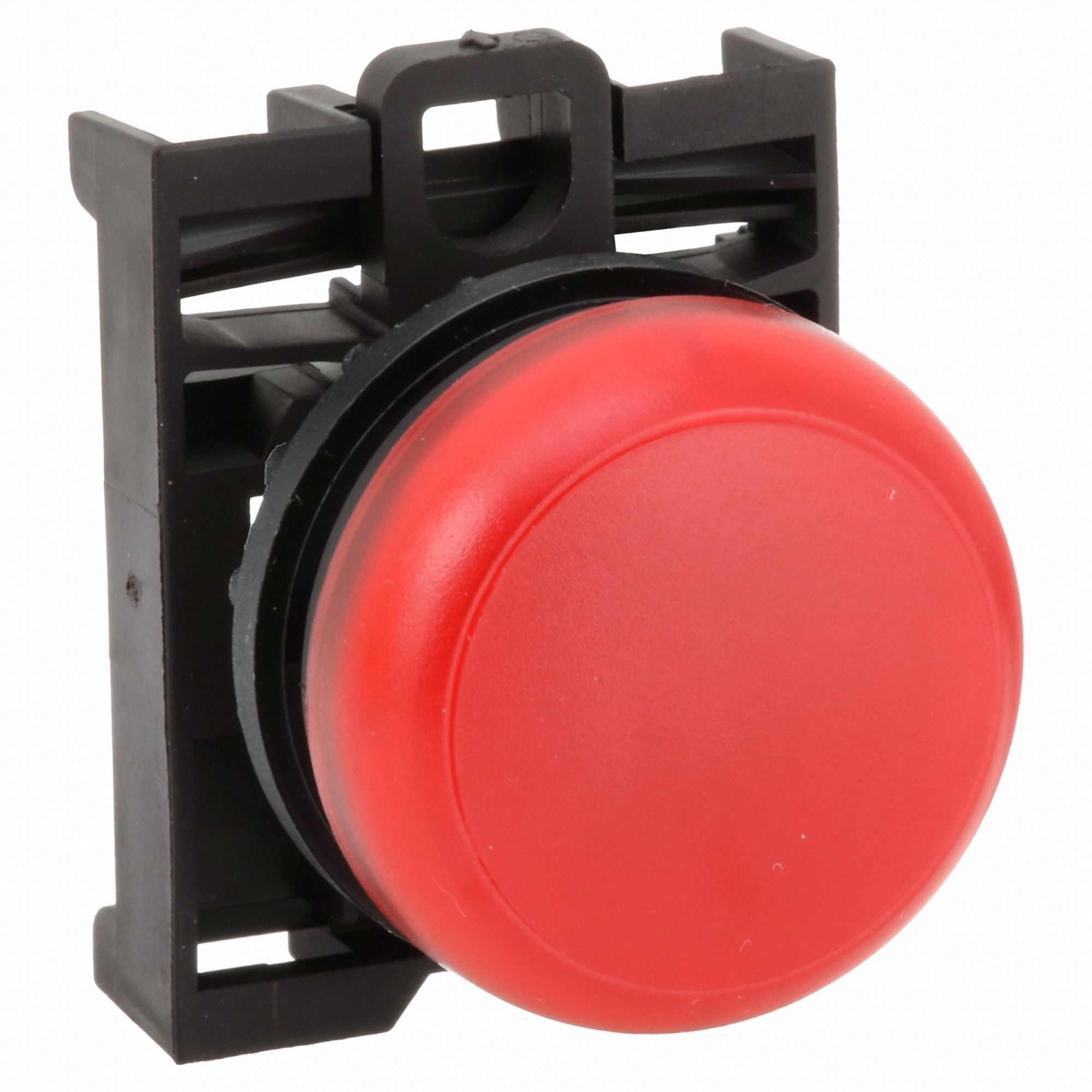 Pilot Light Head: 22 mm Panel Mounting Hole Dia, Red, Smooth, LED, M22 Series