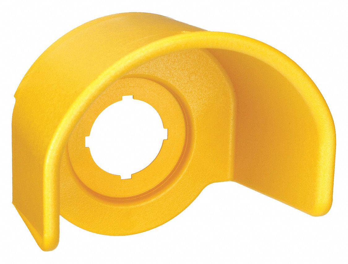 EATON Guard Ring for E-Stop, Yellow, Polyester, Size: 22 mm - 30XF41 ...