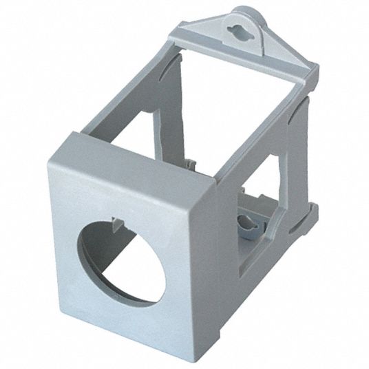 EATON DIN Rail Mounting Aadapter, Gray, Polyester, Size 22 mm 30XF51