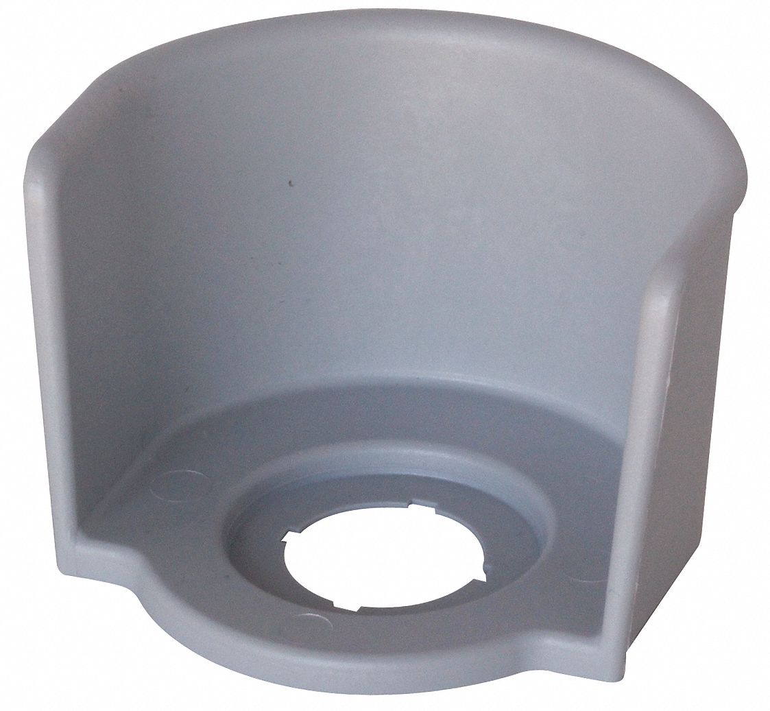 EATON Pushbutton Guard 22 mm Size, M22 Push Buttons, Gray 30XF56