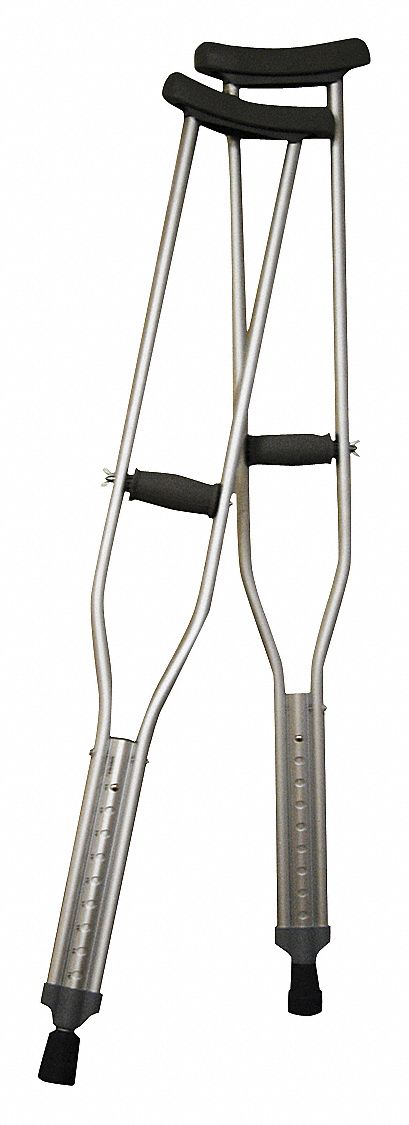 30XJ10 - Crutches Adult 45-13/16inH 300 lb. PR