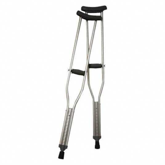 HCS Crutches for Child with 37 in to 45 in Height Range and 300 lb