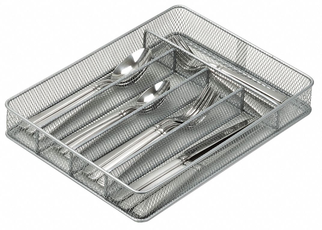 30XN03 - Cutlery Tray 5 Compartments Silver