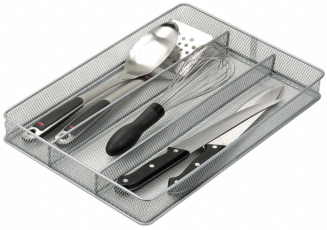 30XN05 - Cutlery Tray 3 Compartments Silver