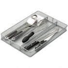 CUTLERY TRAY,3 COMPARTMENTS,SILVER