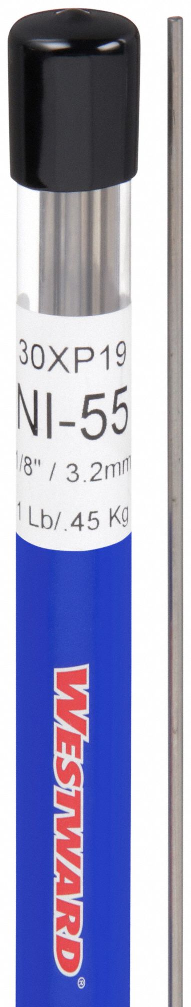 TIG Welding Rod: Cast Iron, Not Classified, 1/8 in x 36 in, 1 lb