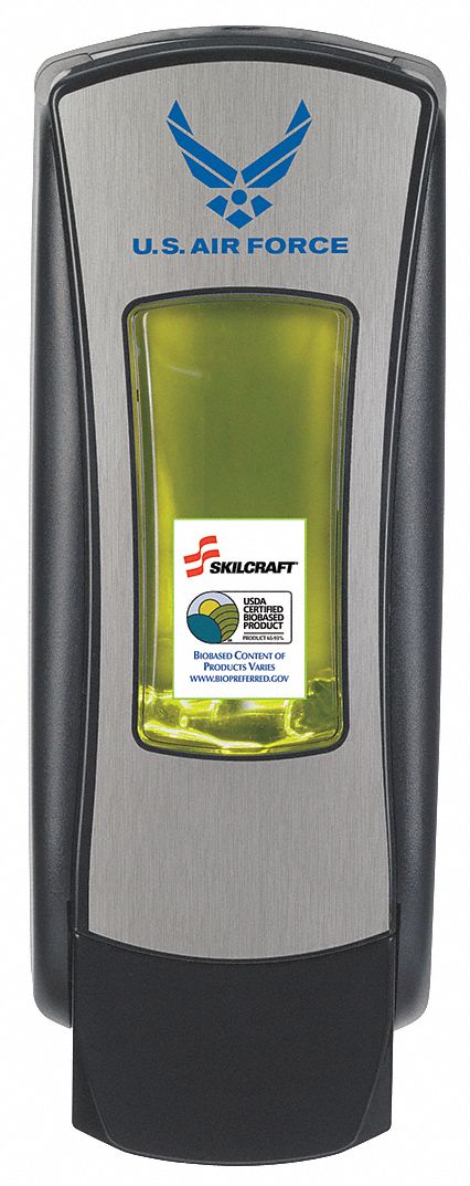 Soap Disp BLK 1 250 mL 4 5/8 inD