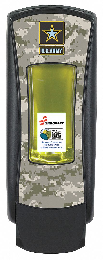 Soap Disp BLK 1 250 mL 4 5/8 inD