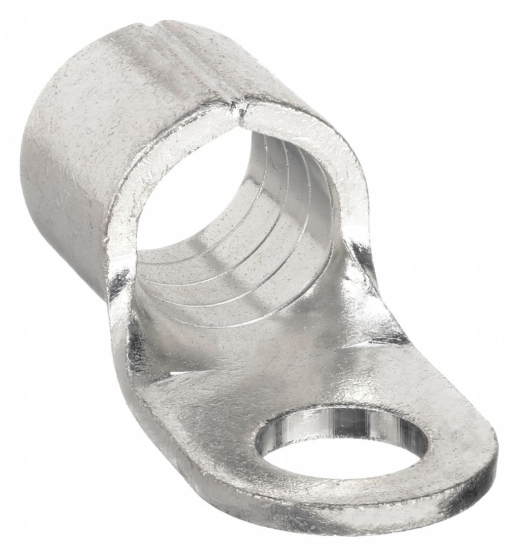 RING TERMINAL, BARE, ½ IN STUD SIZE, 4/0 AWG TO 4/0 AWG WIRE SIZE RANGE