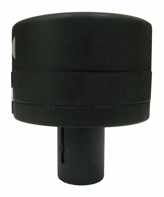 PORTE-BORNES,NOIR,NYLON,H 2 13/64 PO