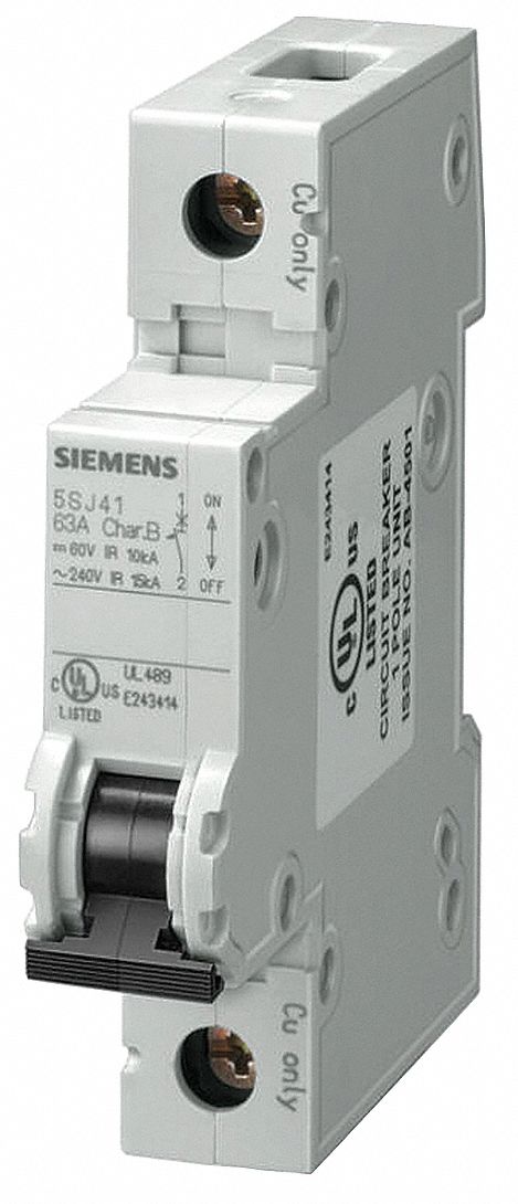 Siemens 10A TYPE B B10 5SY4110-6 1 POLE 230/400V MCB 