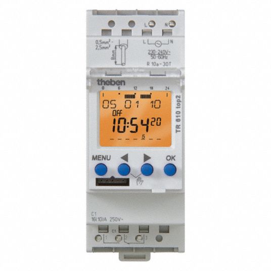 THEBEN Electronic Timer 7 Days Number Of Channels 1 SPDT 12 24V AC