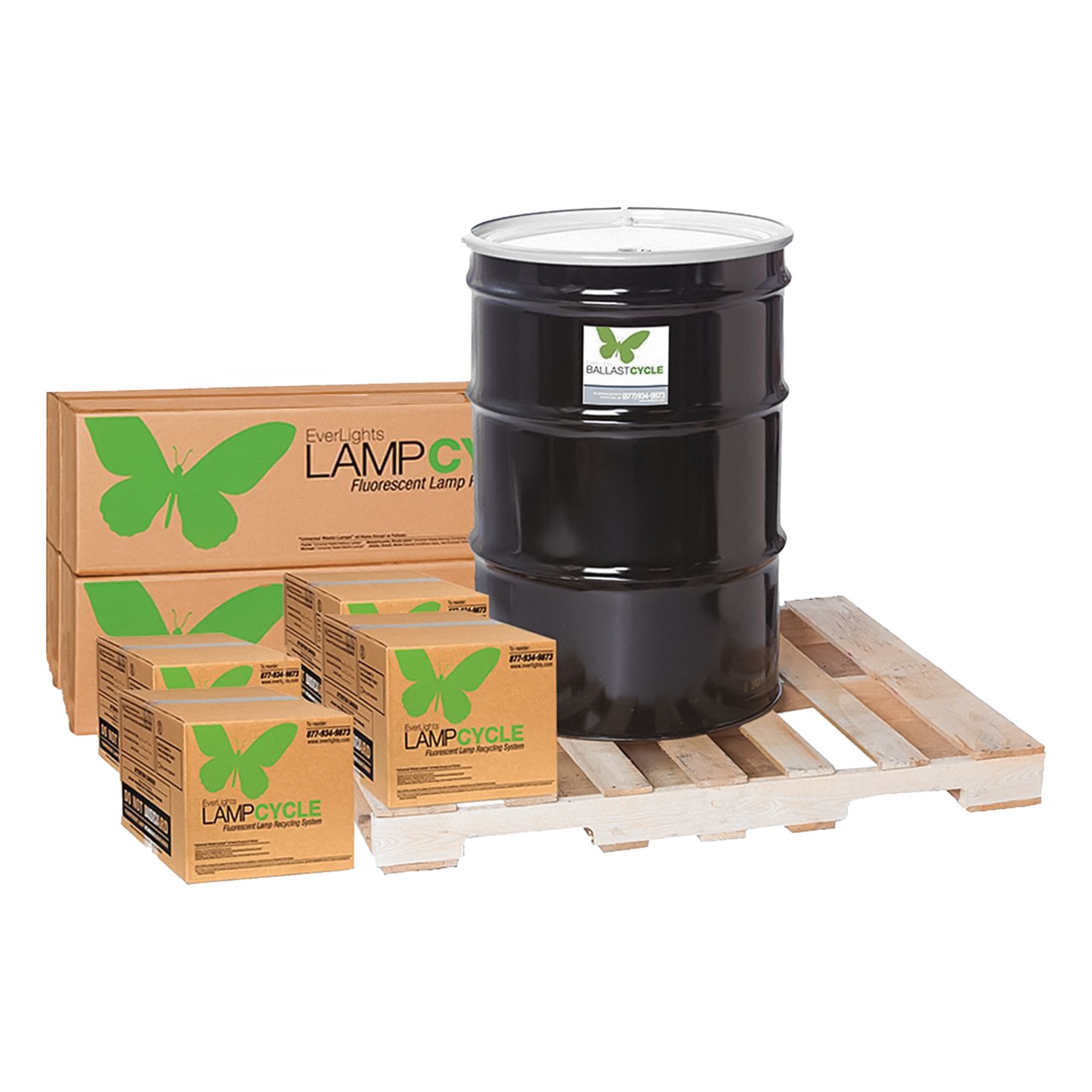 Lighting Recycling Kit x 40 L x 30 W