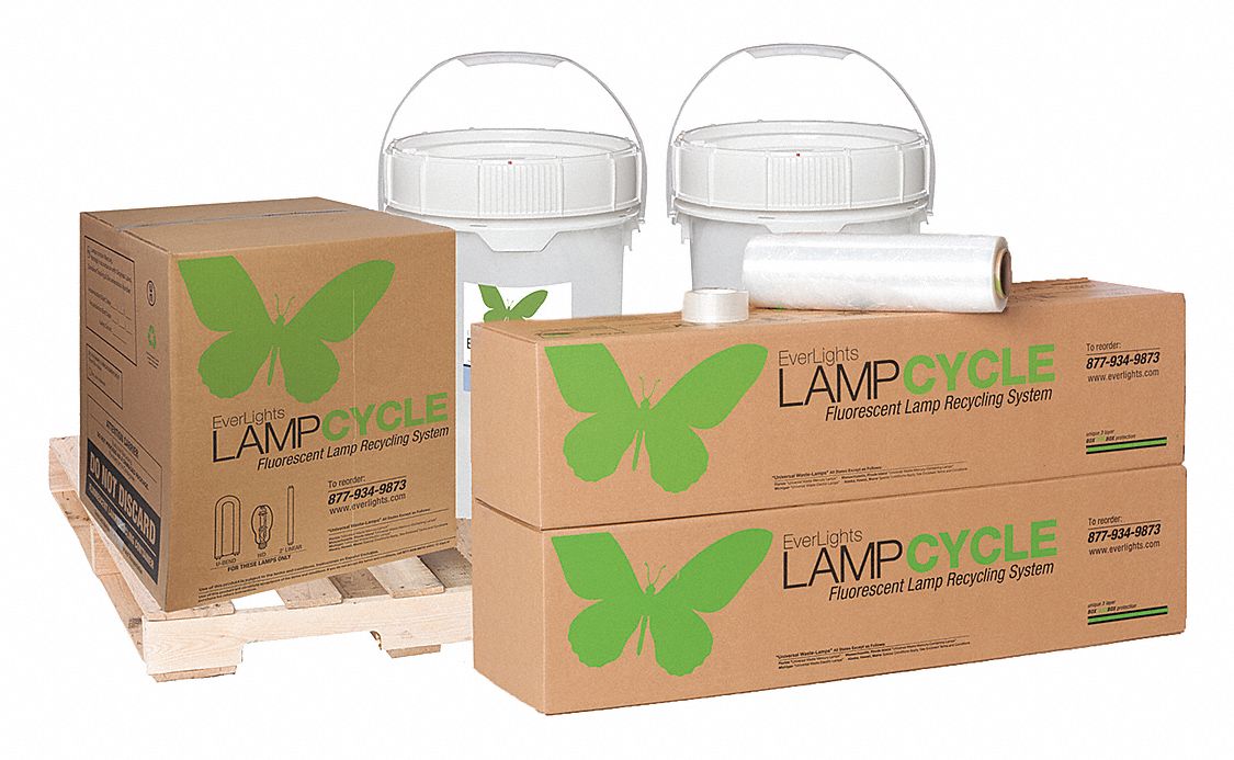 Lighting Recycling Kit: For LFL Lighting Technology, For Non-PCB Ballasts Ballast Type
