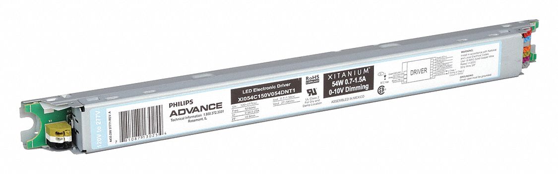 ADVANCE, Class 2, 54 W Max. Power Output, LED Driver