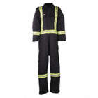 COVERALL, FLAME RESISTANT, 2-WAY ZIPPER, ROYAL BLUE, 2X-LARGE, TALL, COTTON/NYLON