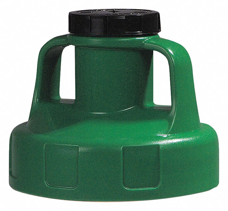 LID UTILITY W/2 IN OUTL MID GREEN