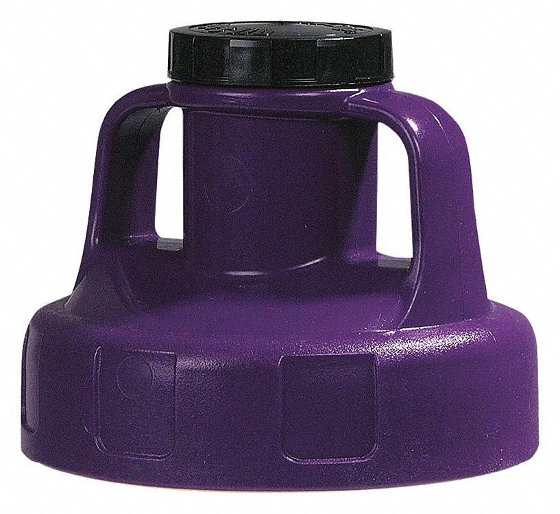 LID UTILITY W/2 IN OUTL PURPLE