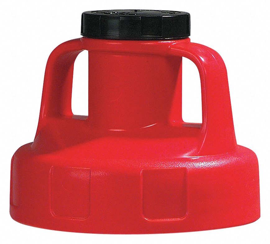 LID UTILITY W/2 IN OUTL RED